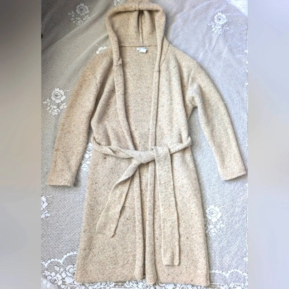 Vintage Fitigues Cashmere Silk Wool Cardigan Duster | M - Picture 5 of 7